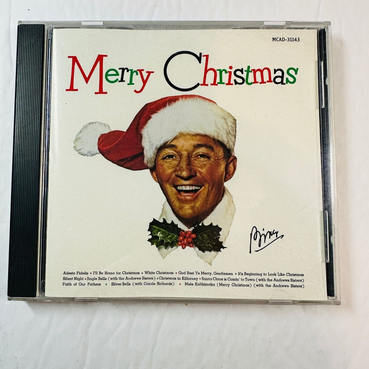 Bing Crosby Merry Christmas CD Album MCA Records