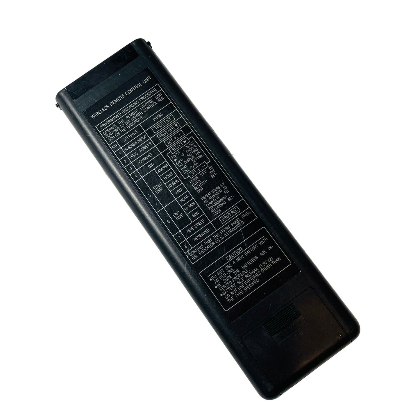 Mitsubishi 939p238a1 Wireless Remote Control On Screen Program Tested & Works