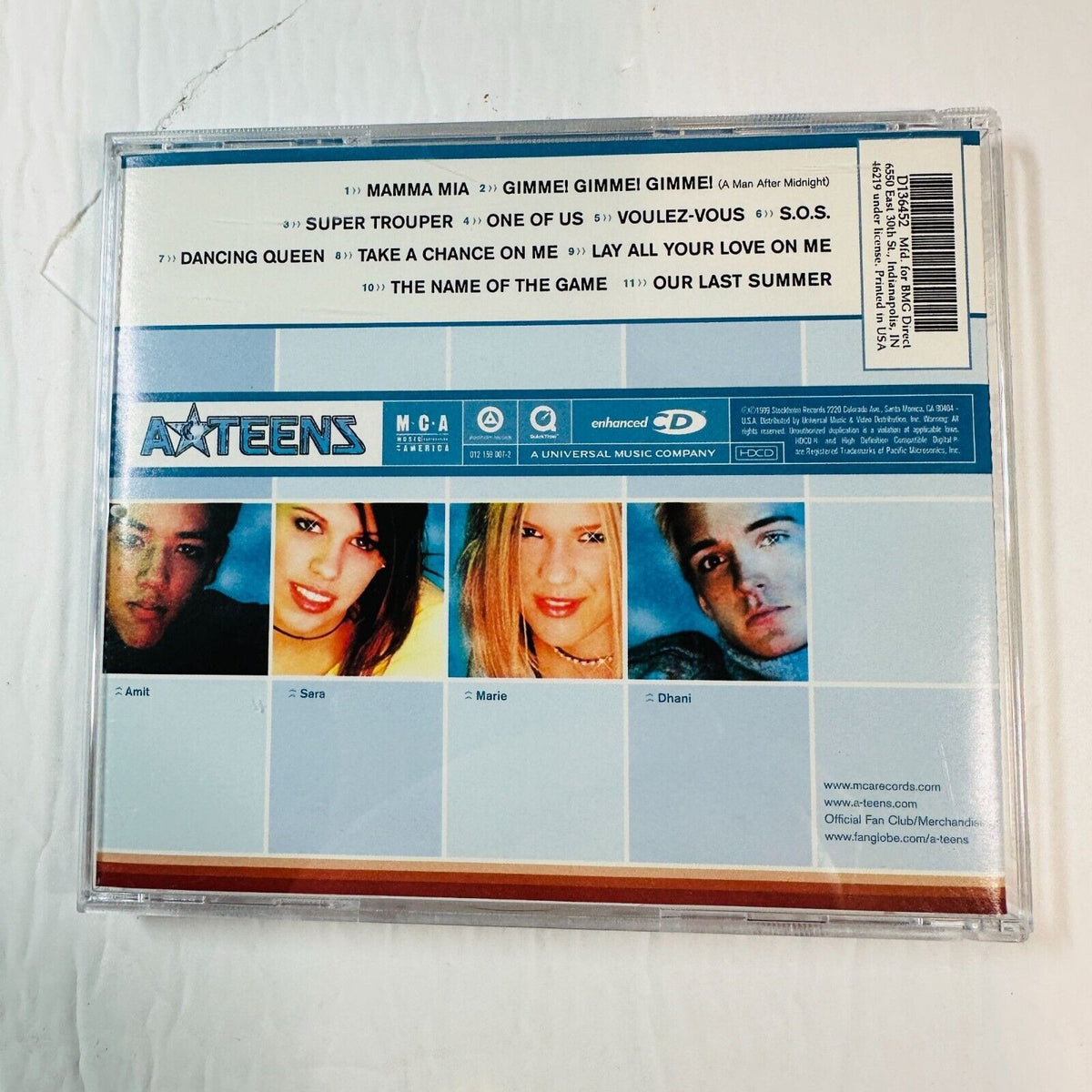 ATeens The ABBA Generation CD 1999 Stockholm Records