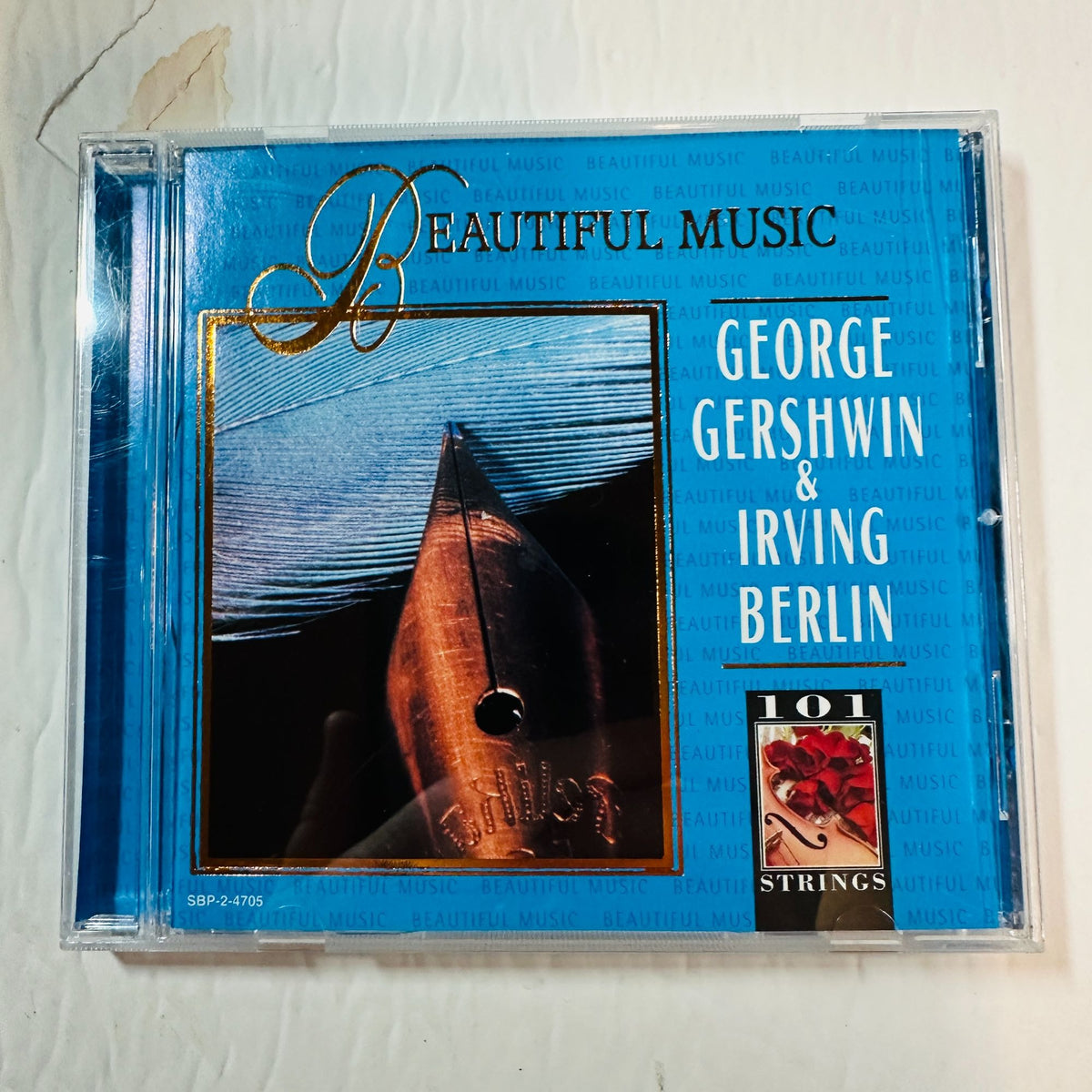 Beautiful Music CD George Gershwin & Irving Berlin By 101 Strings Orchestra