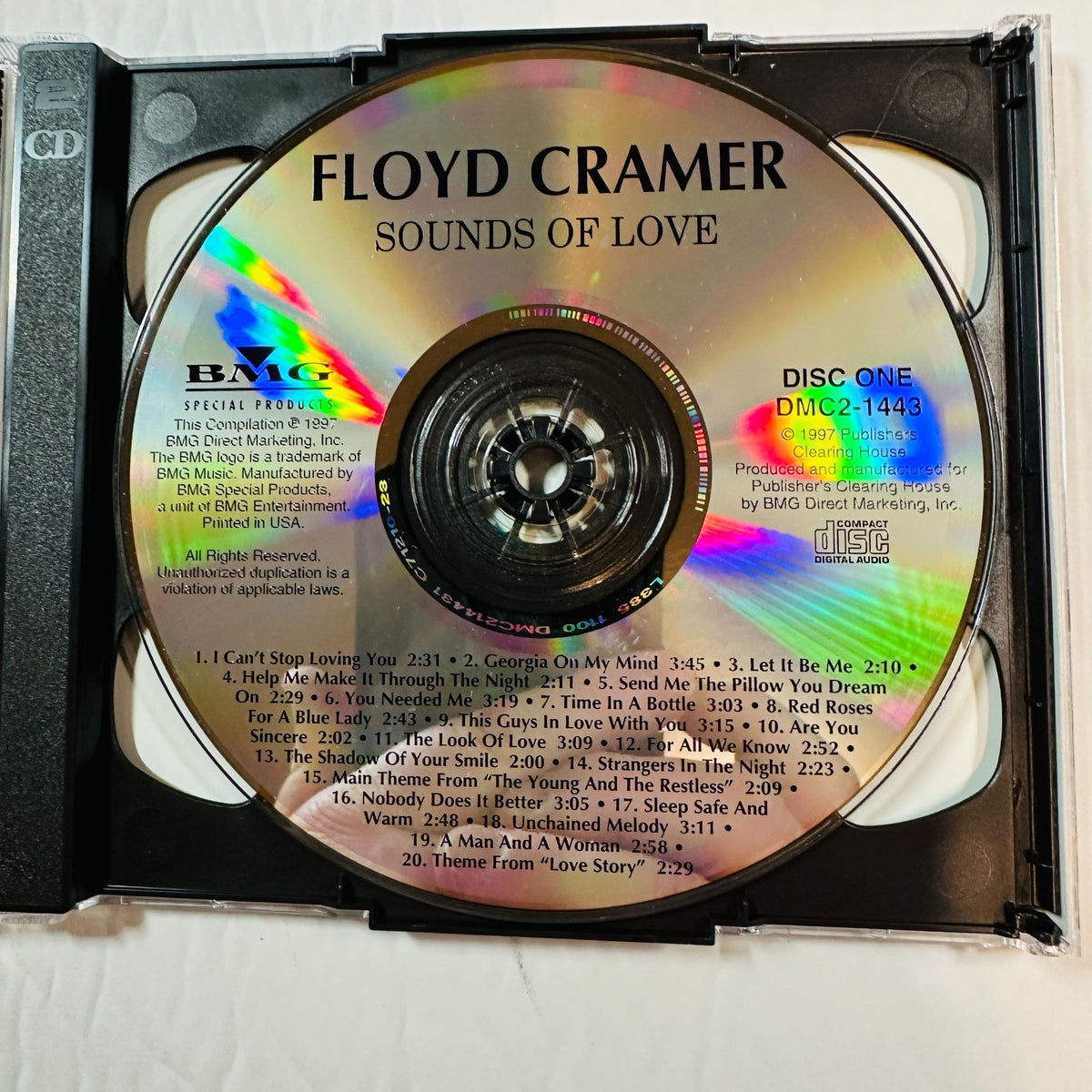 Floyd Cramer Sounds Of Love Two CD Set