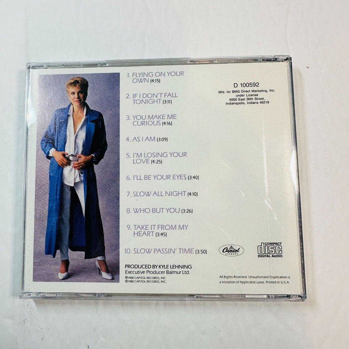 Anne Murray As I Am CD Album Classic Pop & Country Music 1988