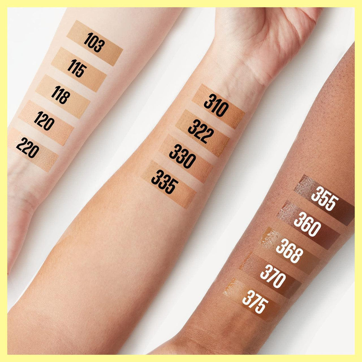Maybelline Fit Me Tinted Moisturizer mNatural Coverage Face Makeup 370 - Suthern Picker