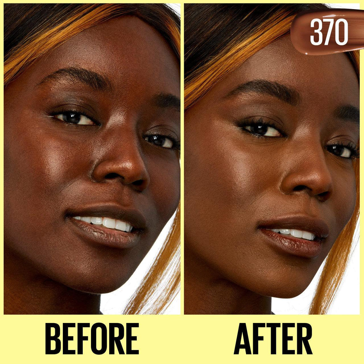 Maybelline Fit Me Tinted Moisturizer mNatural Coverage Face Makeup 370 - Suthern Picker