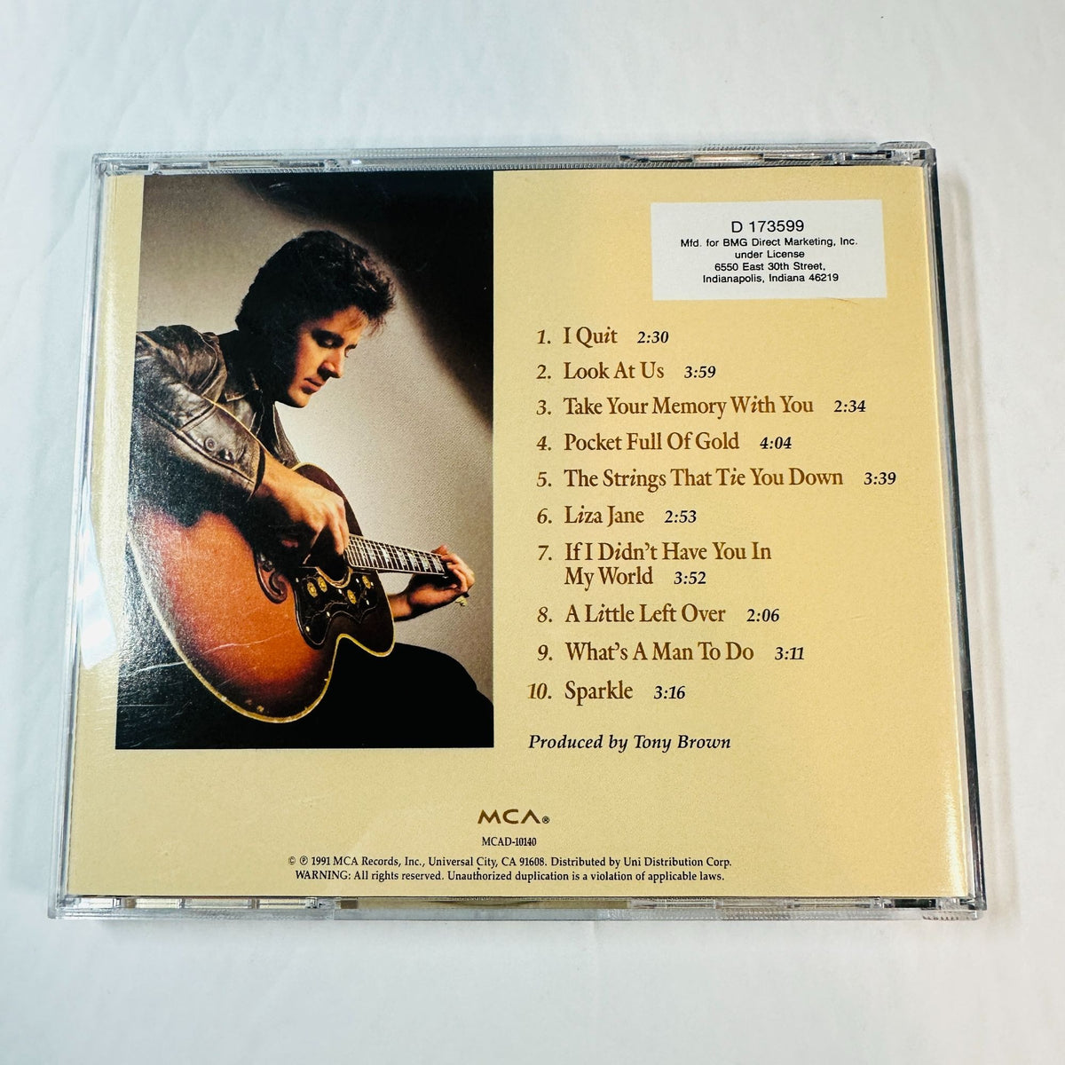 Vince Gill "Pocket Full Of Gold" CD 1991 MCA