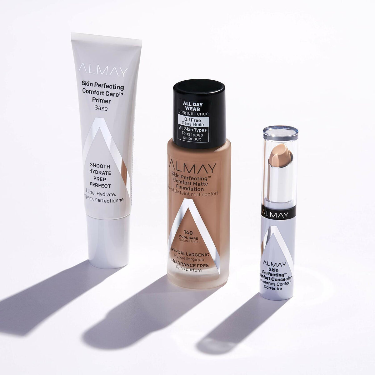 Almay Skin Perfecting Comfort Concealer Full Coverage Natural Finish 240 Dark