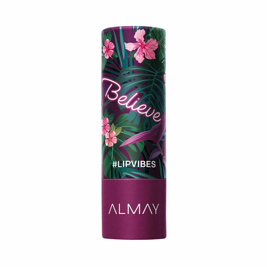 Almay Lip Vibes Lipstick with Vitamin E Oil & Shea Butter 280 Believe 0.14 Oz