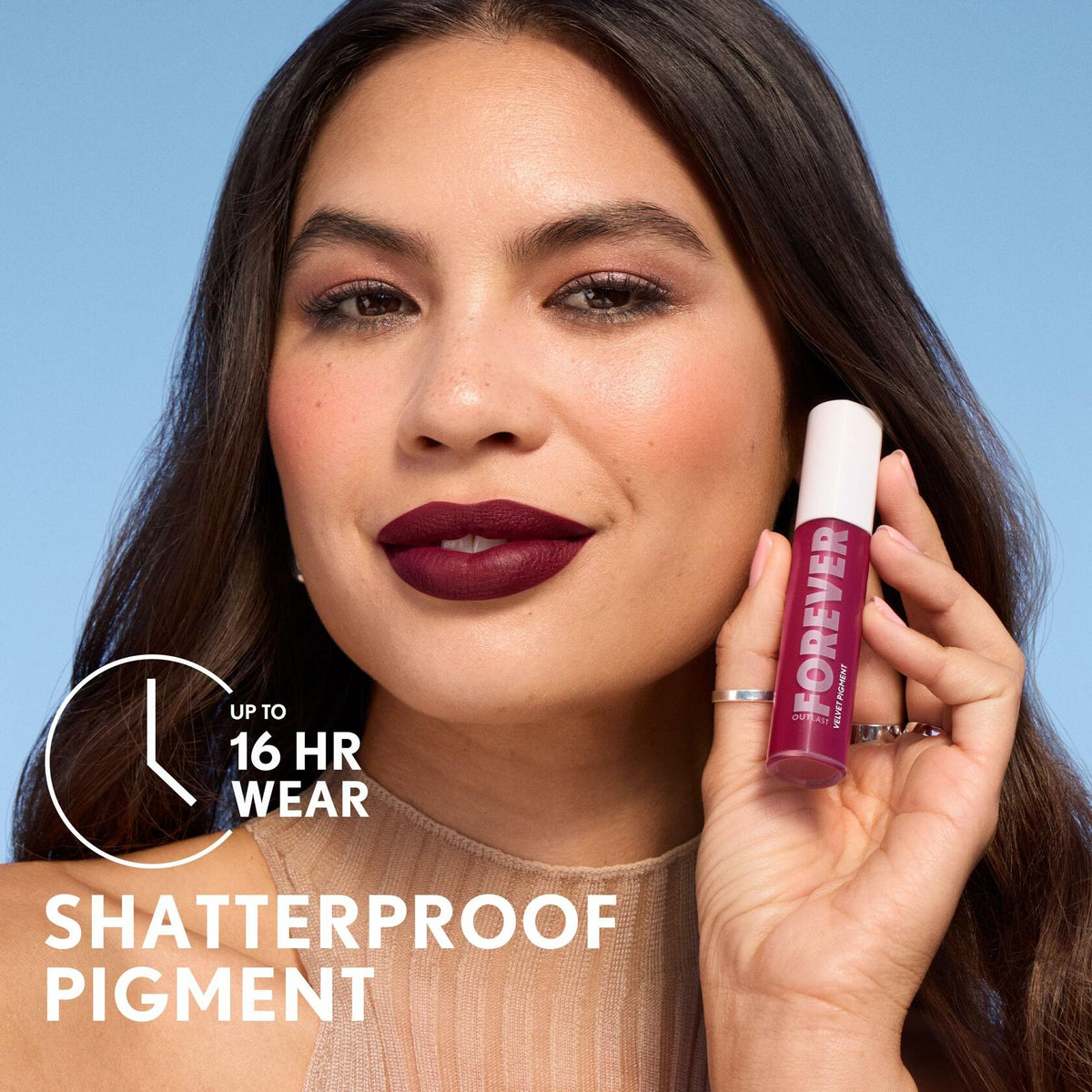 CoverGirl Outlast Forever Velvet Pigment 250 Velvet Waves Matte Lipstick