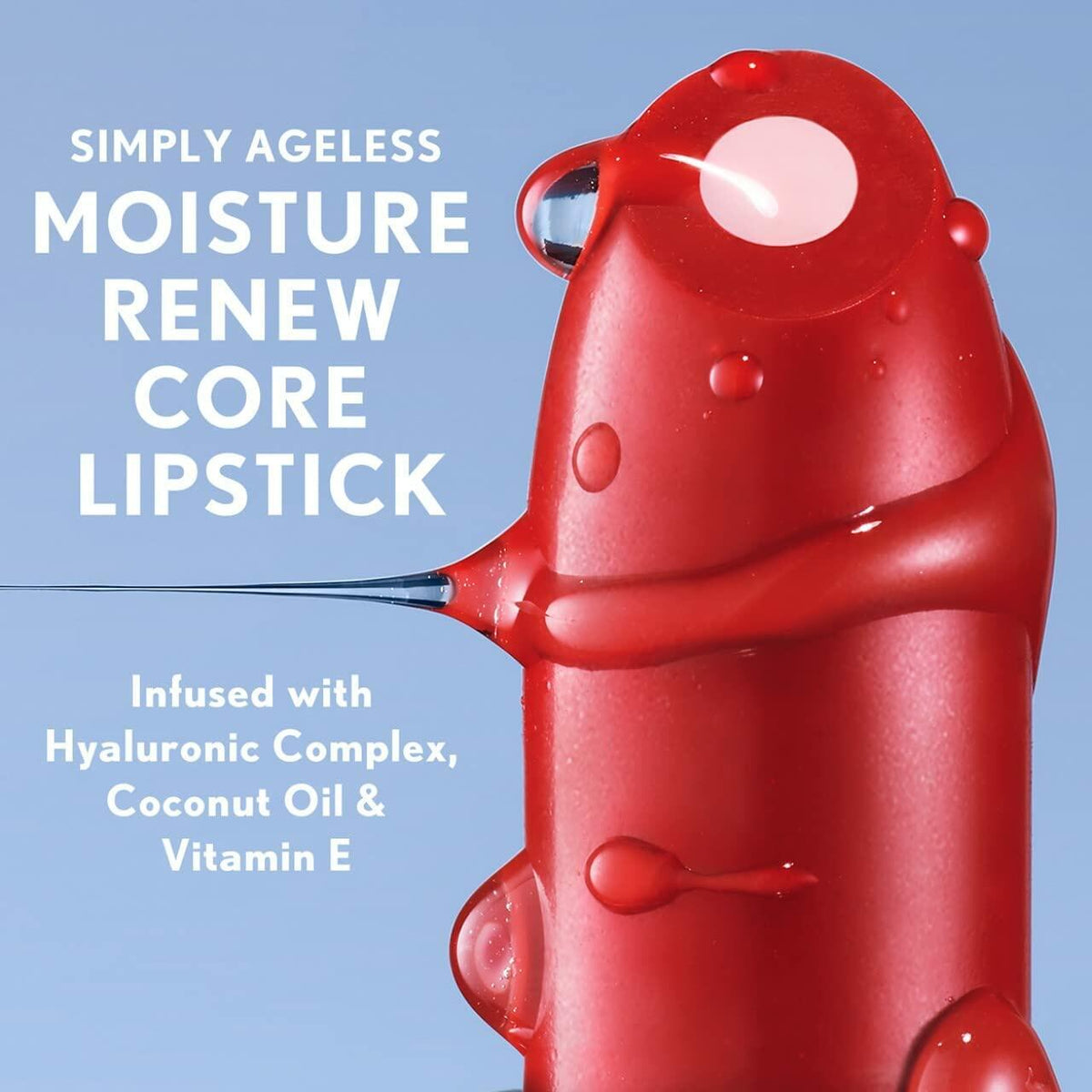 COVERGIRL Simply Ageless Moisture Renew Core Lipstick Brave Burgundy 330