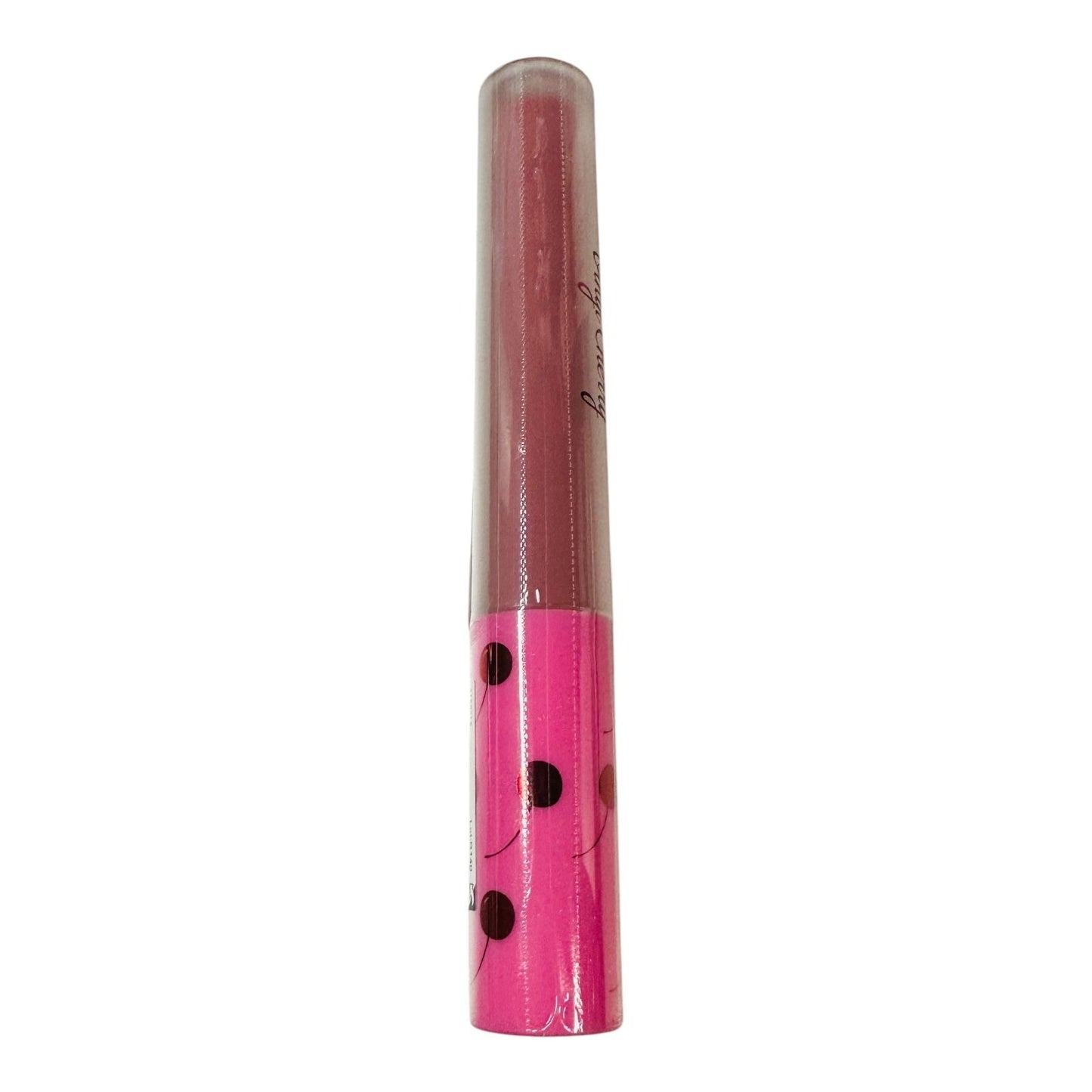LassieEl Pink Polka Dot Design Lip Gloss Tube
