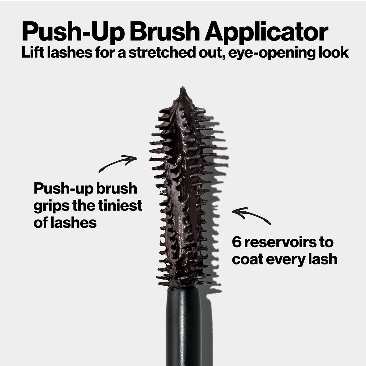 Revlon So Fierce Eyes Wide Open Mascara Push-up Brush 103 Black Brown 0.24 fl oz