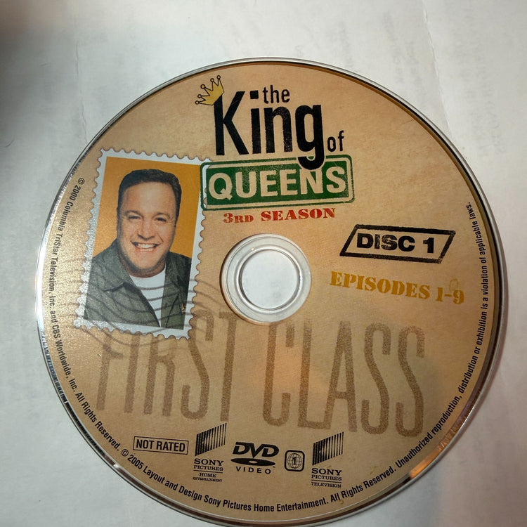 The King Of Queens 3rd Season Disc des 1-9 DVD Not Rated Kevin James Comedy