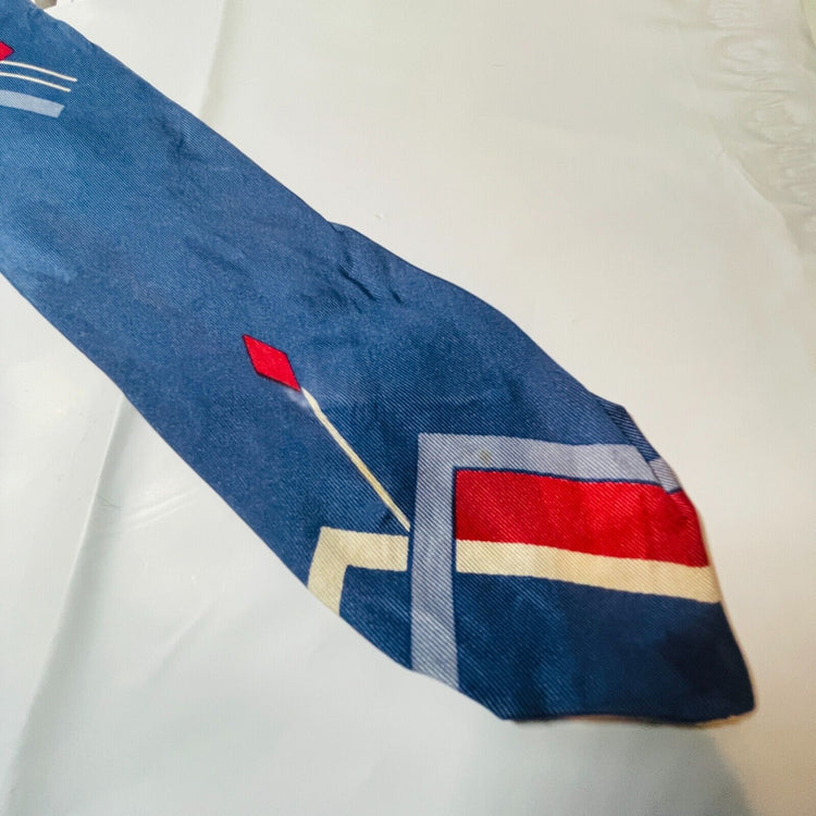 Schuneman's Inc St.Paul Men's Blue Classic Pointed Neck Tie