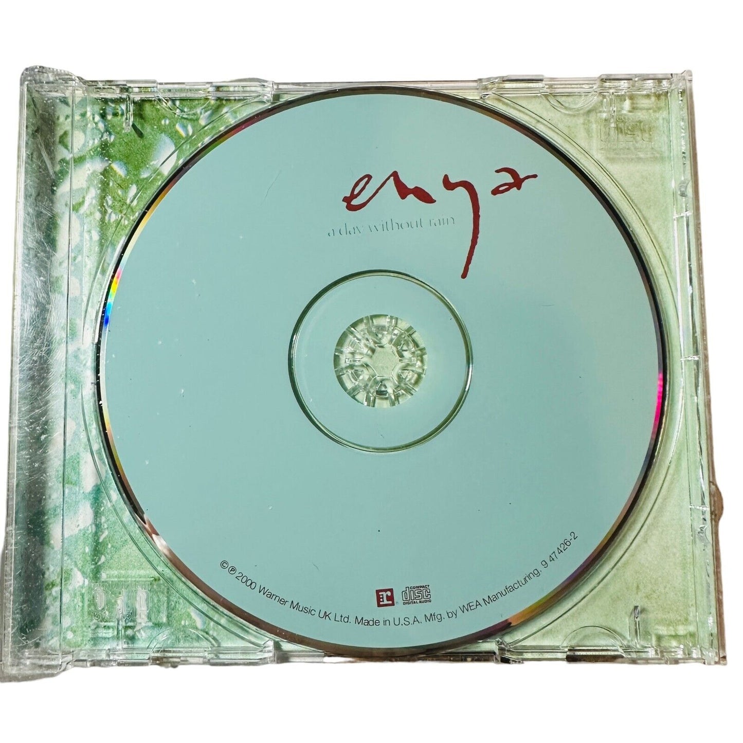 Enya A Day Without Rain Audio Music CD 2000