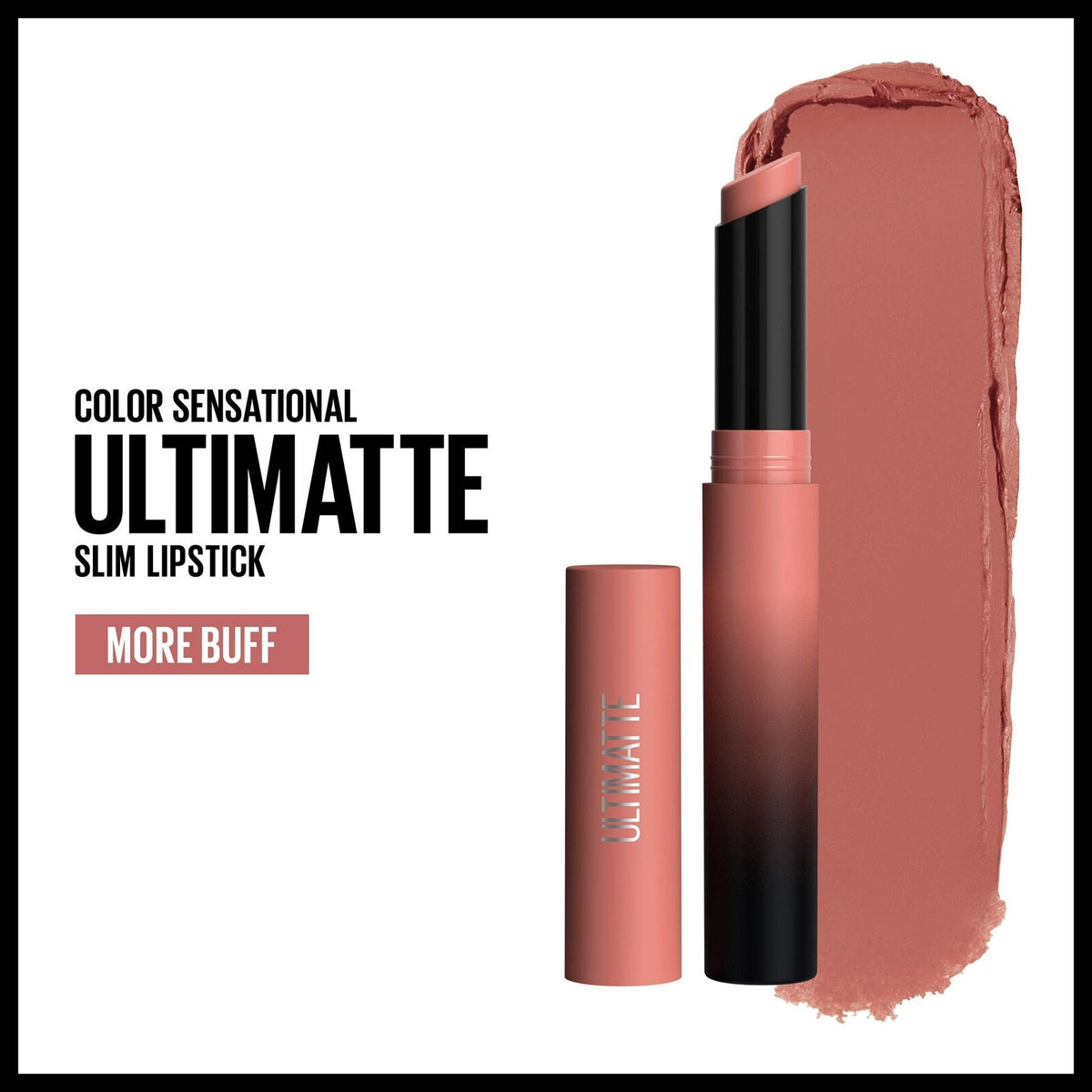 Maybelline Color Sensational Ultimatte Matte Lipstick #699 More Buff 0.06 oz
