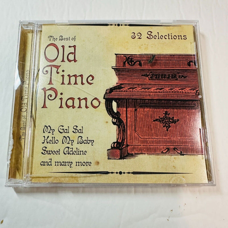 The Best Of Old Time Piano CD 32 Selections TGG Direct 60136 Music Album