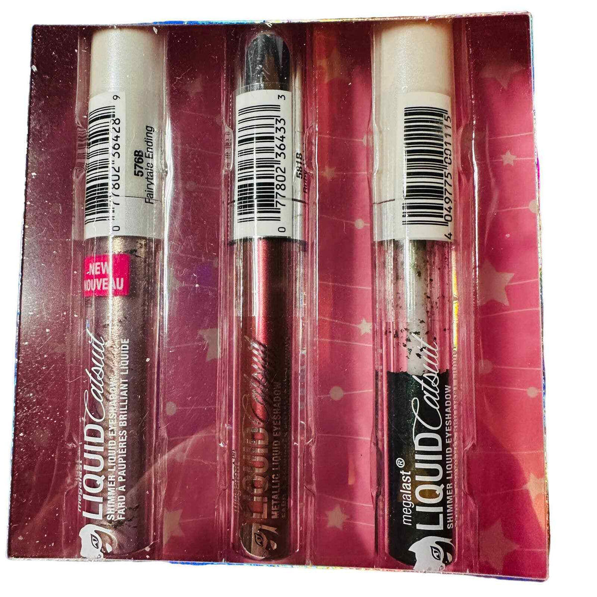 Wet N Wild Glam Wonderland Mega Last Catsuit Liquid Eyeshadow 3 Piece Set