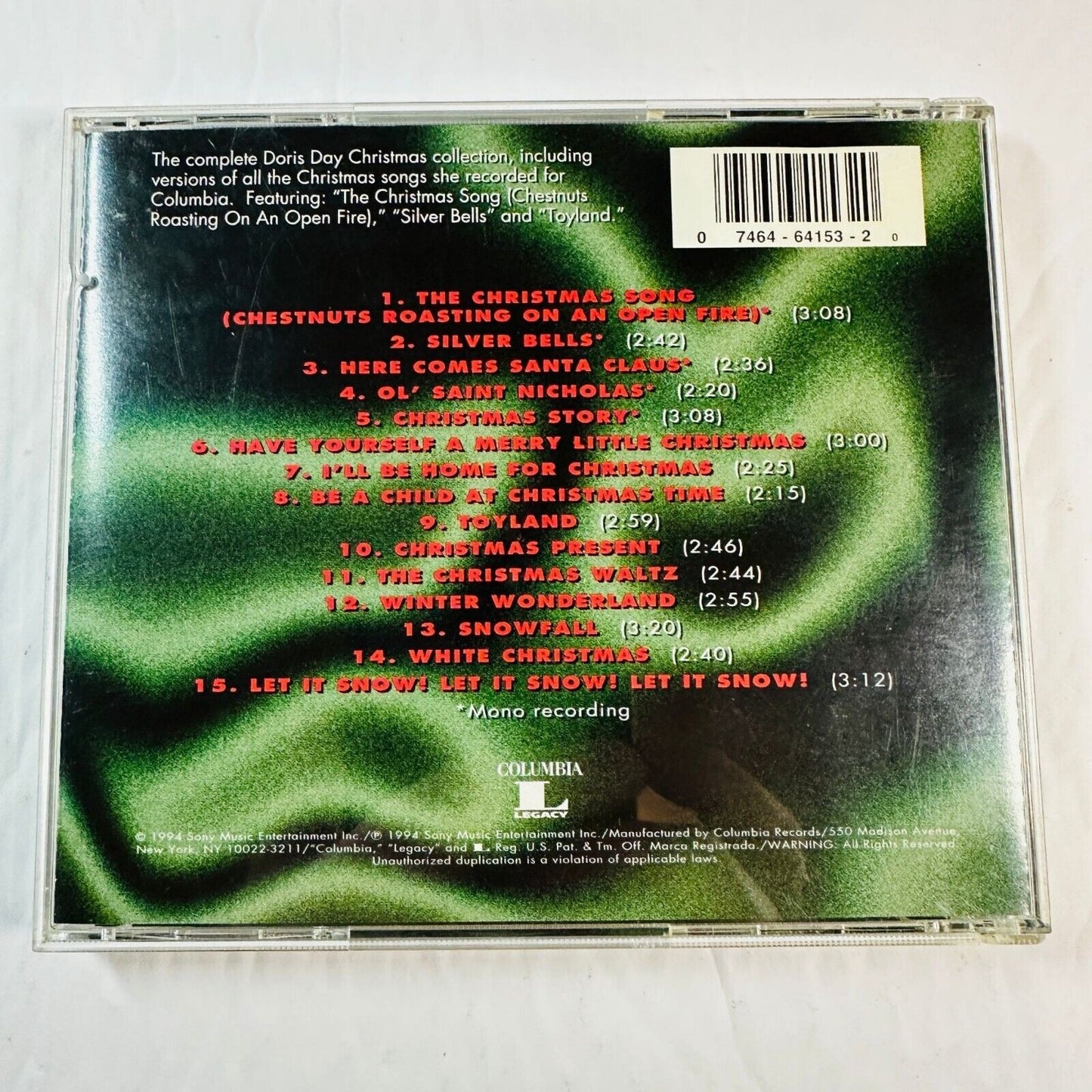 Doris Day Personal Christmas Collection CD