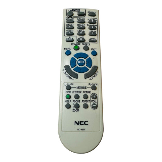 NEC RD-469E Projector Remote Control RD-469E for NEC NP-M282X M283X M302 M303WS