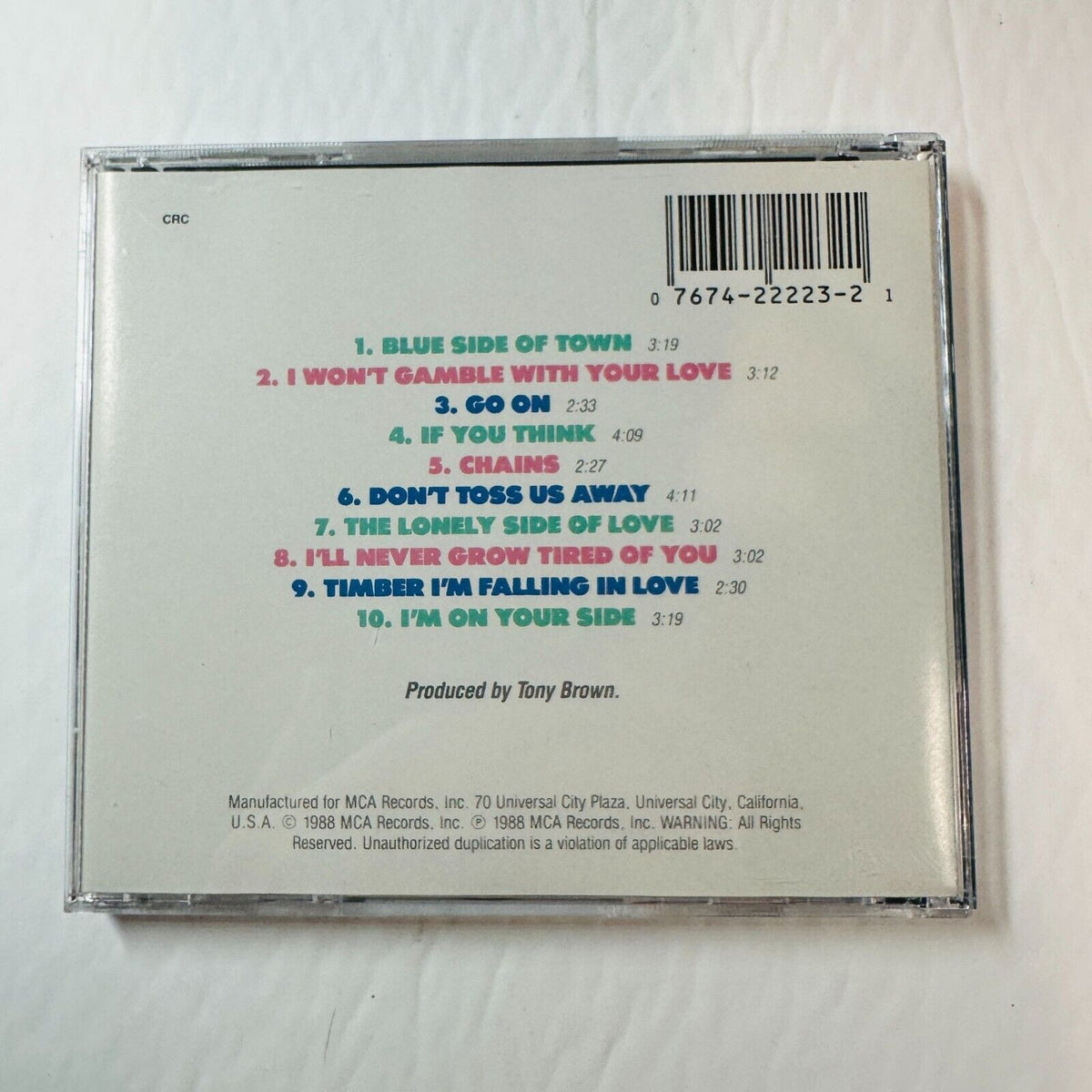 Patty Loveless Honky Tonk Angel CD Album