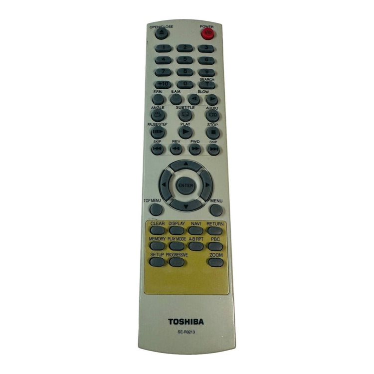 Toshiba SE R0213 Remote Control Replacement for TV DVD Player Tested Working