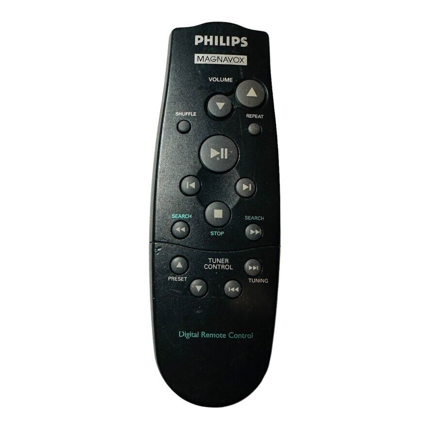 Philips Magnavox RC0786/04 Digital Audio Remote Control Black