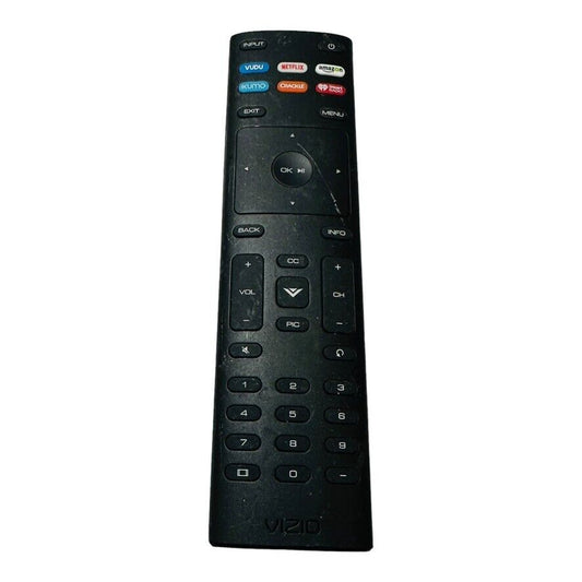 Vizio XRT136 Remote Control Black D24f-F1 D43f-F1 D50f-F1 E43-E2 E60-E3 E75-E1