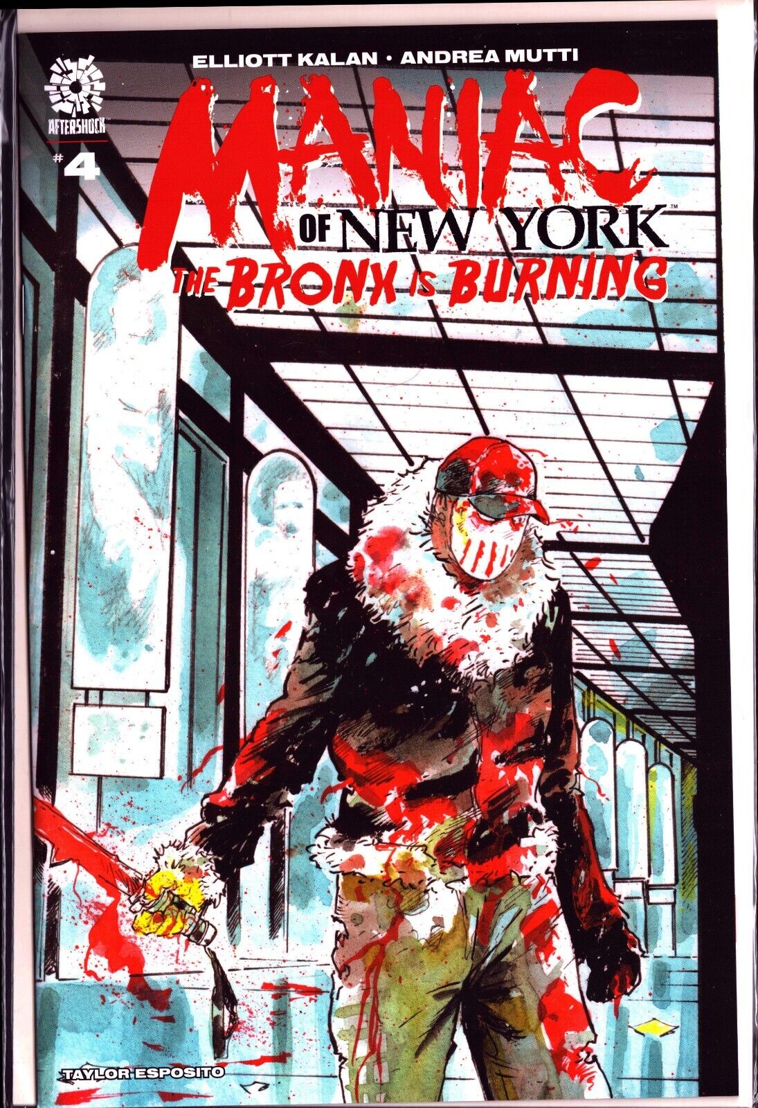 Maniac Of New York The Bronx Is Burning No. 4 by Elliott Kalan Aftershock Comics