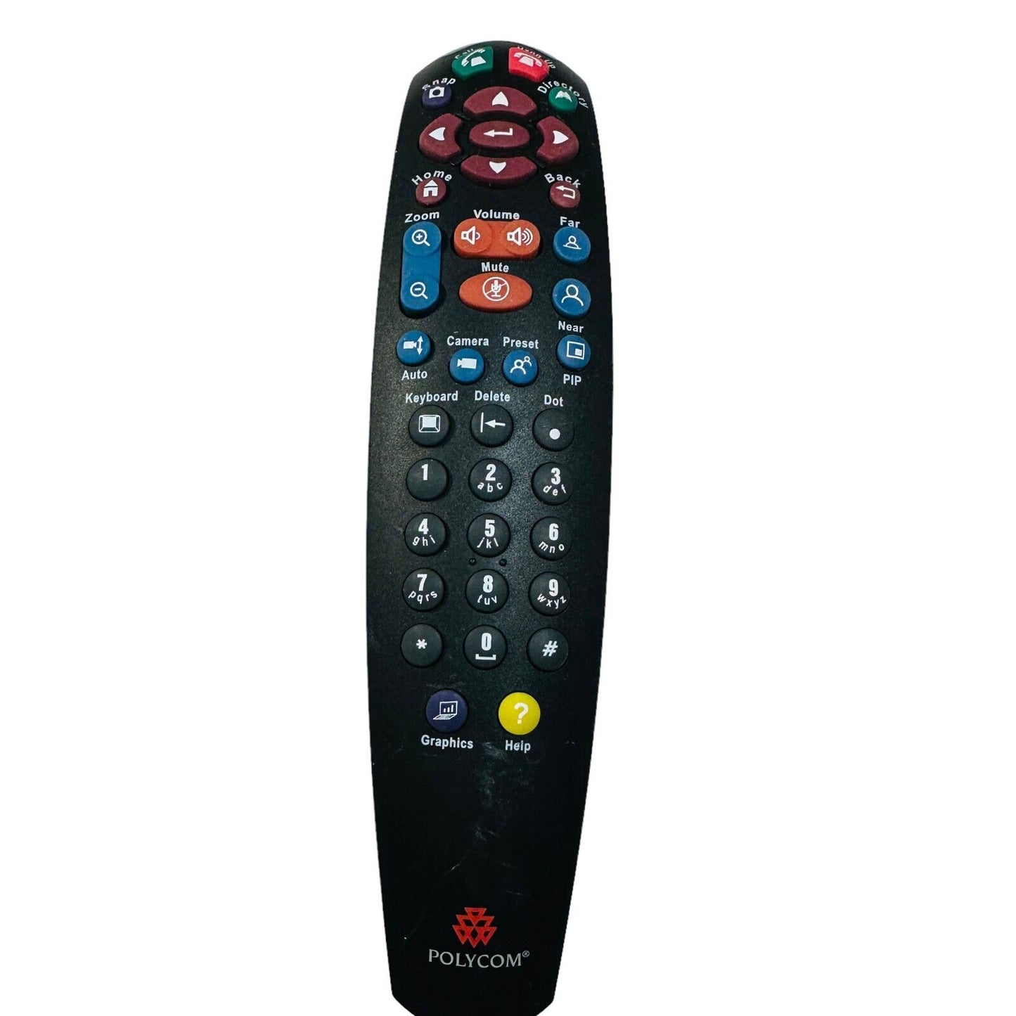 Polycom Videoconference Remote Control for VSX 7000e 8000 7000 7000s QDX 6000