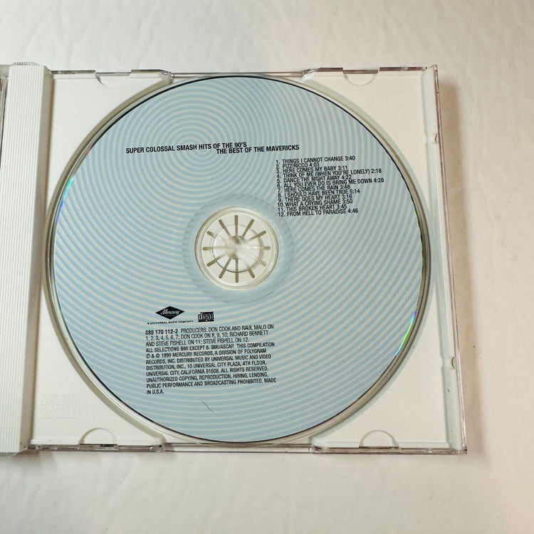 Super Colossal Smash Hits Of The 90s The Best Of The Mavericks CD