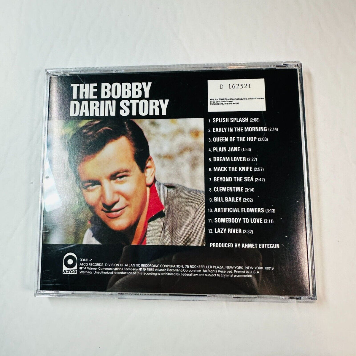 The Bobby Darin Story Mack The Knife CD Lazy River Dream Lover & Beyond The Sea