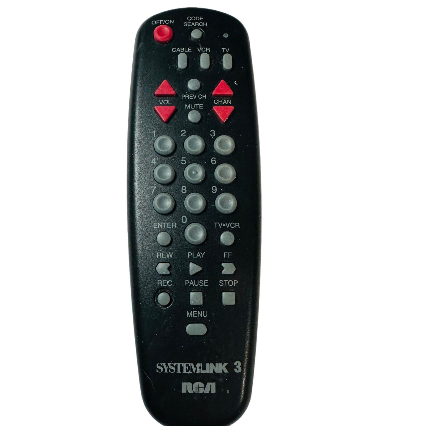 RCA RCU300TD SYSTEMLINK 3 Universal Remote Control Black