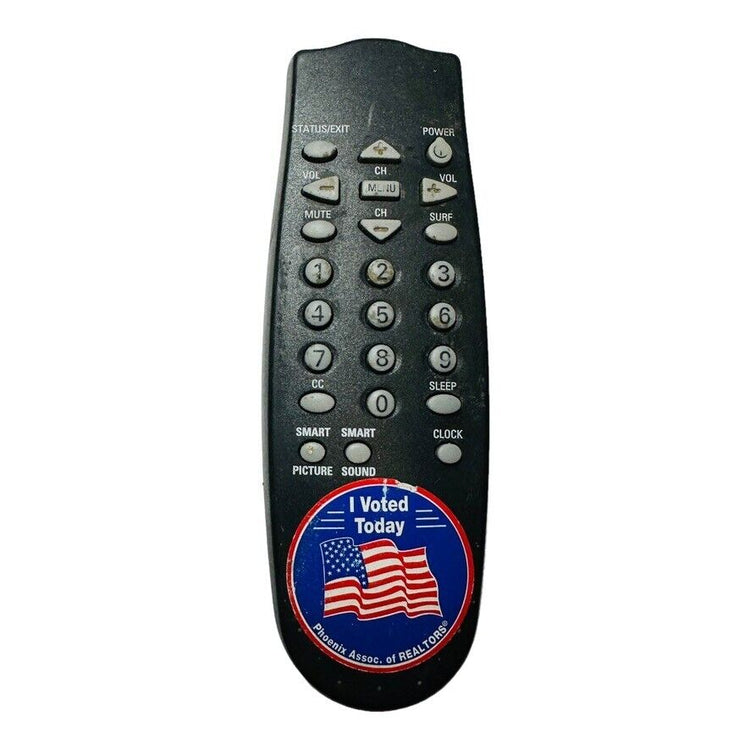 Philips Magnavox RC0732/04 Remote Control Black for 13PR18 19PR15 PR1917