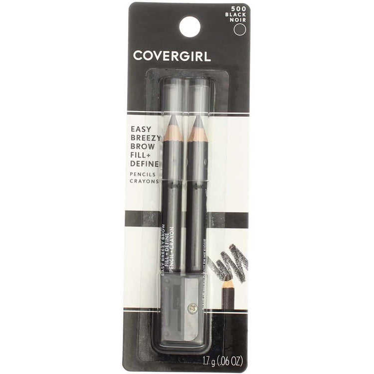 CoverGirl Professional Brow & Eye Makers Brow Shaper Eyeliner Midnight Black 500