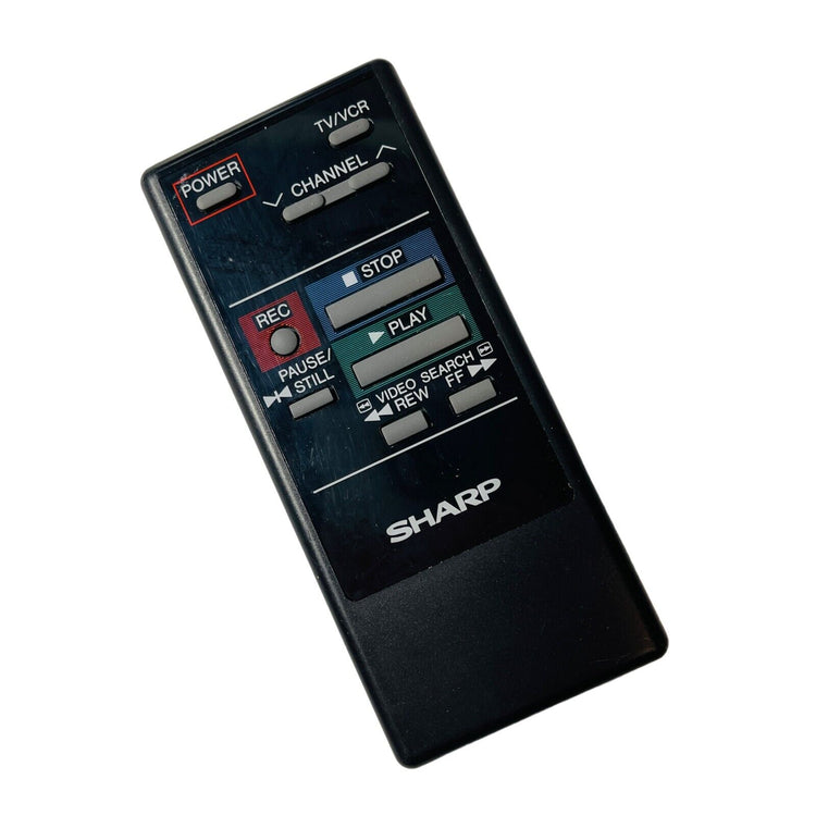 Sharp RRMCG0197GESA Remote Control VC7844 VC7844U VC785 VC785U VCT64 VCT64U