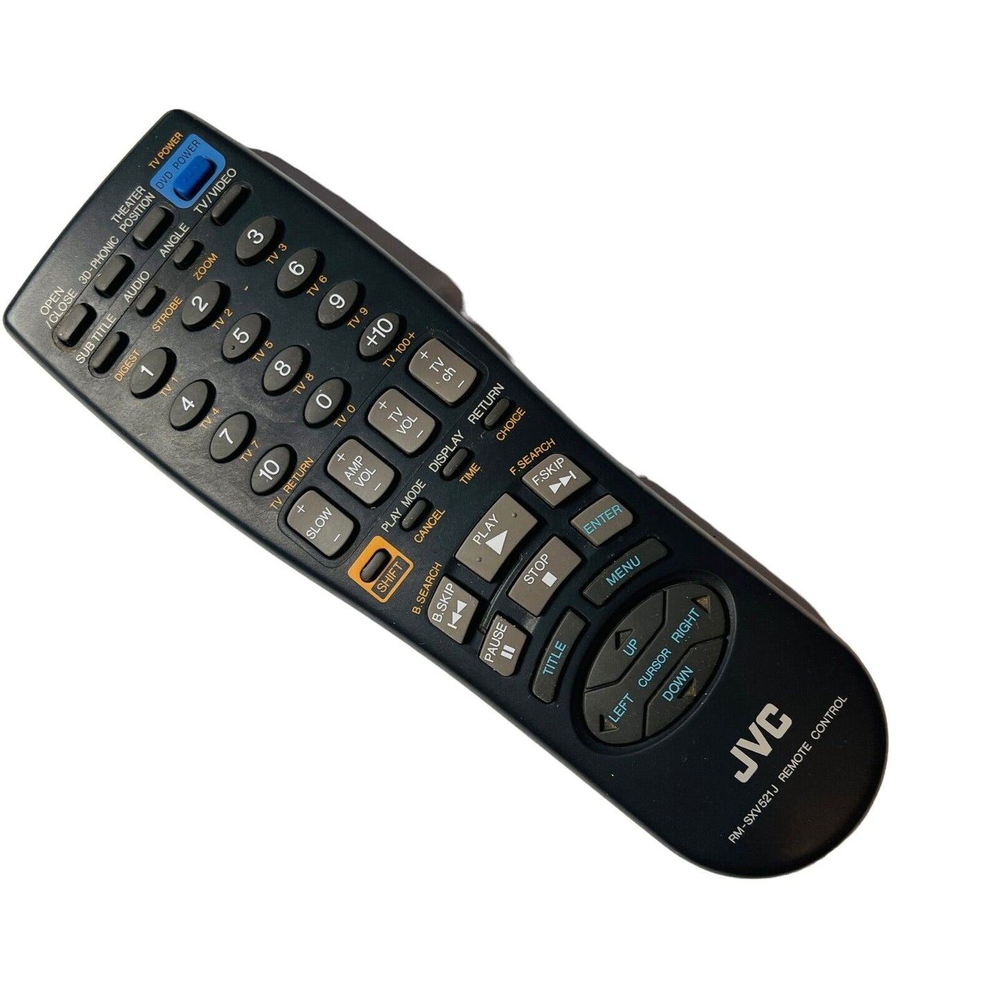 JVC RM-SXV521J Remote Control Black for XV421BK XV521BK G