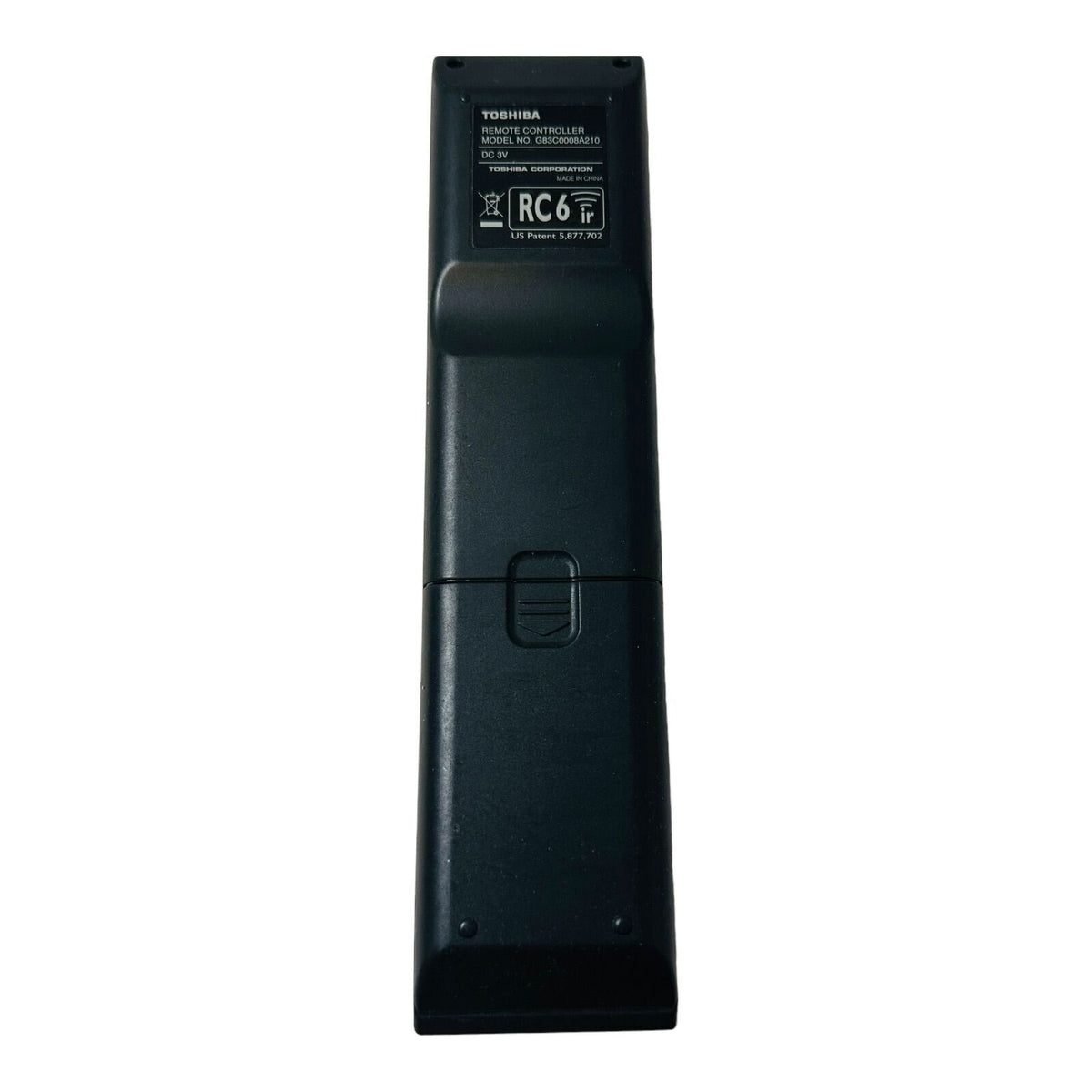 Toshiba Remote Control RC6 IR Wireless Windows Media Model G83C0008A210
