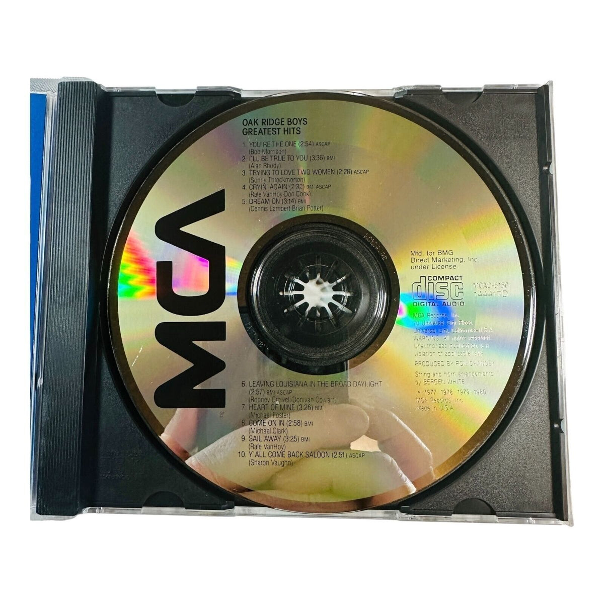 Oak Ridge Boys Greatest Hits CD 1985 MCA