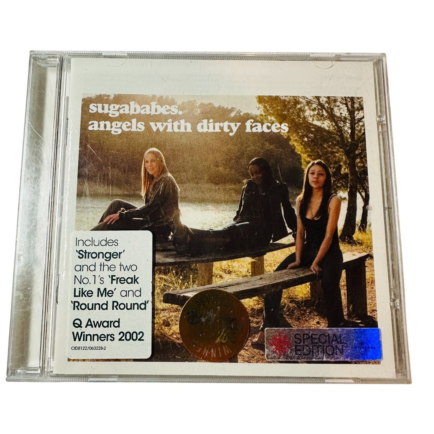 Sugababes Angels With Dirty Faces CD Album 2002 Special Edition Freak Like Me