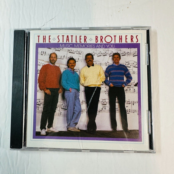 The Statler Brothers Music Memories And You CD Album Mercury