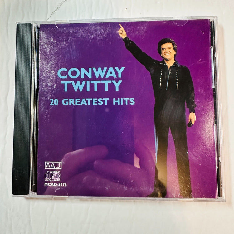 Conway Twitty 20 Greatest Hits CD Album