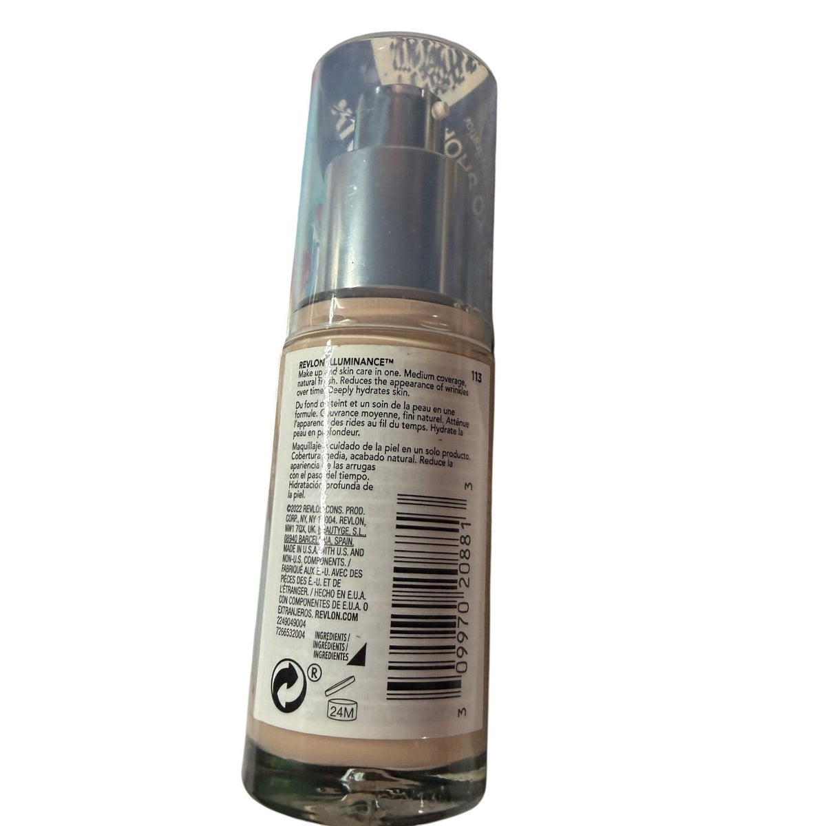 Revlon Illuminance Skin-Caring Foundation 30mL Squalane & Hyaluronic Acid 113