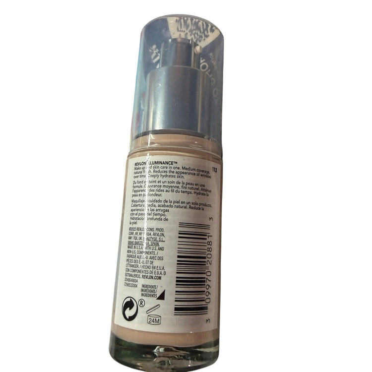 Revlon Illuminance Skin-Caring Foundation 30mL Squalane & Hyaluronic Acid 113
