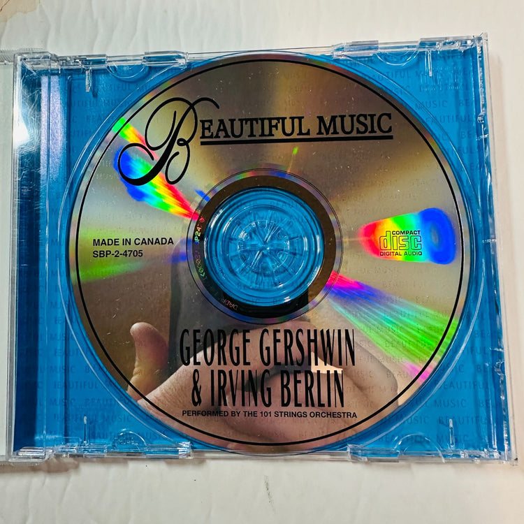 Beautiful Music CD George Gershwin & Irving Berlin By 101 Strings Orchestra