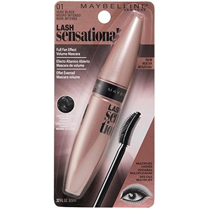 Maybelline New York Lash Sensational Mascara 254 Very Black 0.32 Fluid Ounce - Suthern Picker