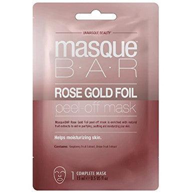 Masque Bar Rose Gold Foil Peel Off Mask Sachet 0.41 Fluid Ounce - Suthern Picker