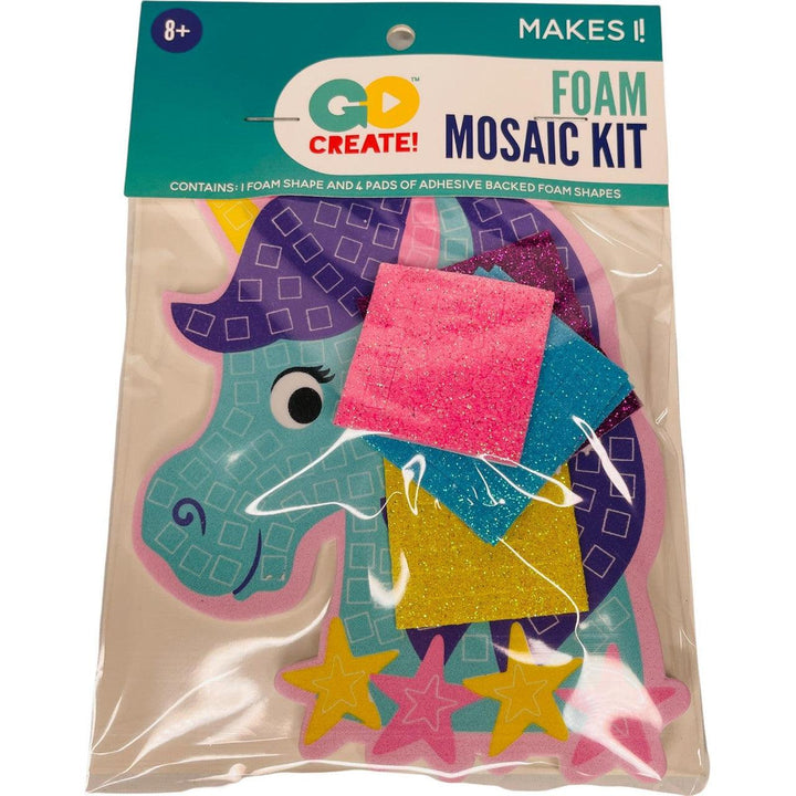 New Image Group Foam Mosaic Kit Unicorn Go Create Ages 8+ - Suthern Picker