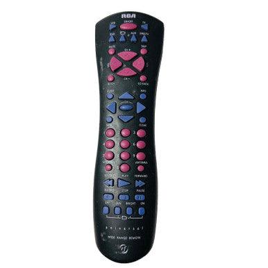 RCA D770 6 Device RF Capable DirecTV Universal Remote Control Pink Buttons Black - Suthern Picker