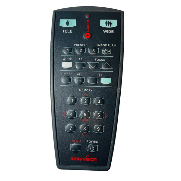 WolfVision Remote Control Laser Pointer Presenter Tested and Works NO BACK - Suthern Picker