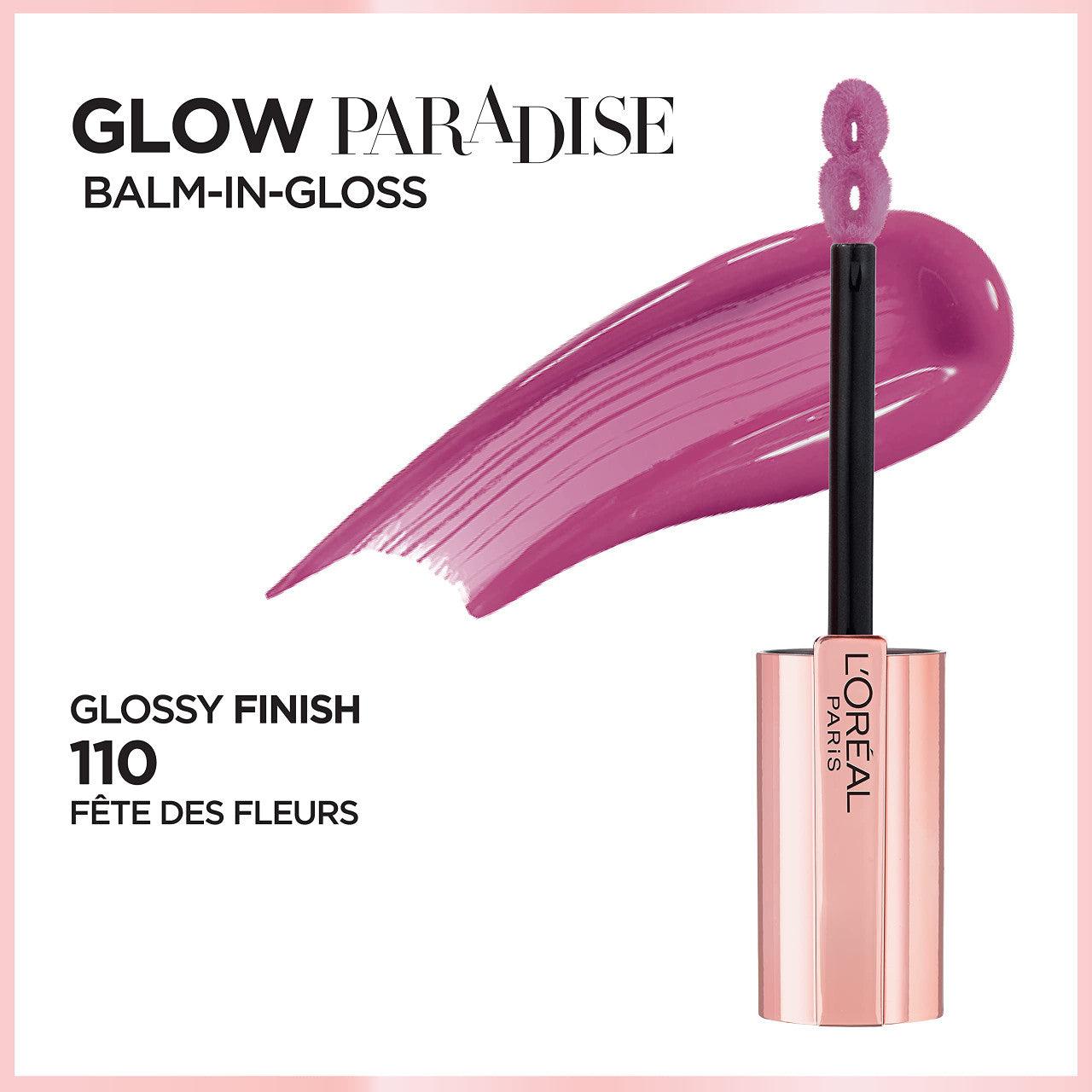 L'Oréal Paris Glow Paradise Hydrating Lip Balm-in-Gloss Fete de Fleurs #110 - Suthern Picker